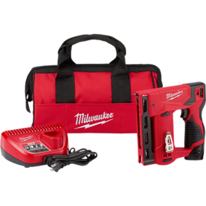 Milwaukee M12 3/8 Crown Stapler Kit – MWK2447-21