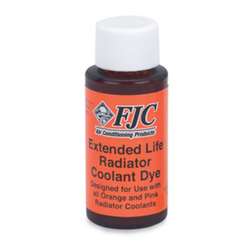 FJC Inc. Extended Life Radiator Coolant Dye – 1 oz – Display Packaging – FJ4927D