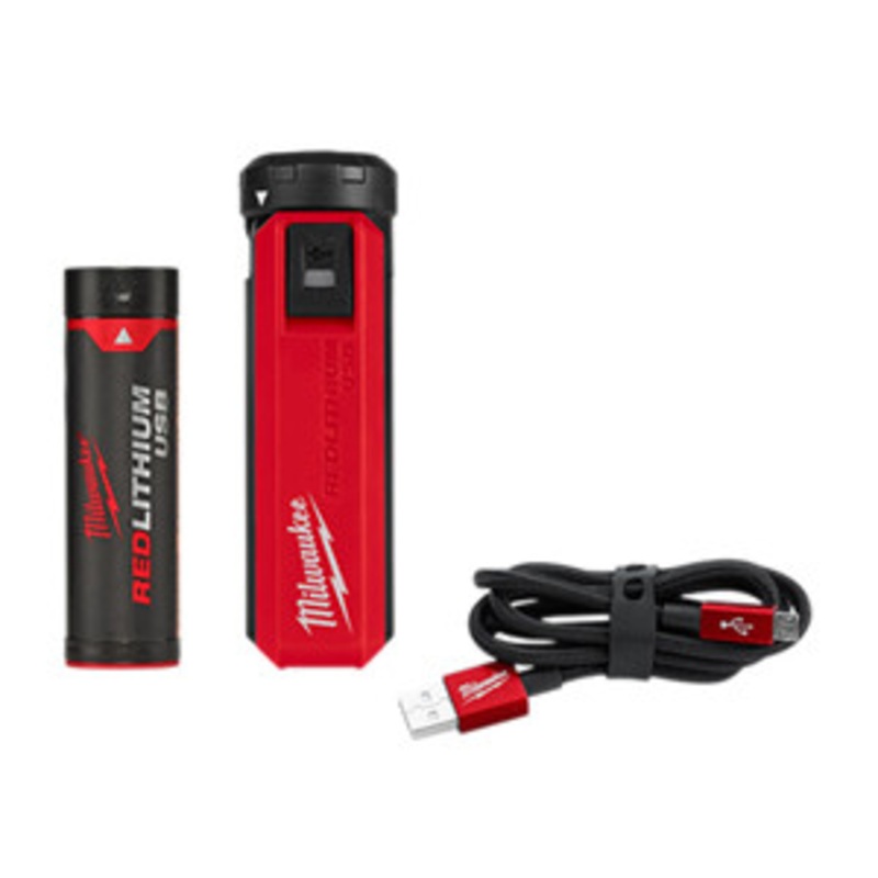 Milwaukee Red-Lithium USB Charger & Portable Power Source Kit – MWK48-59-2013