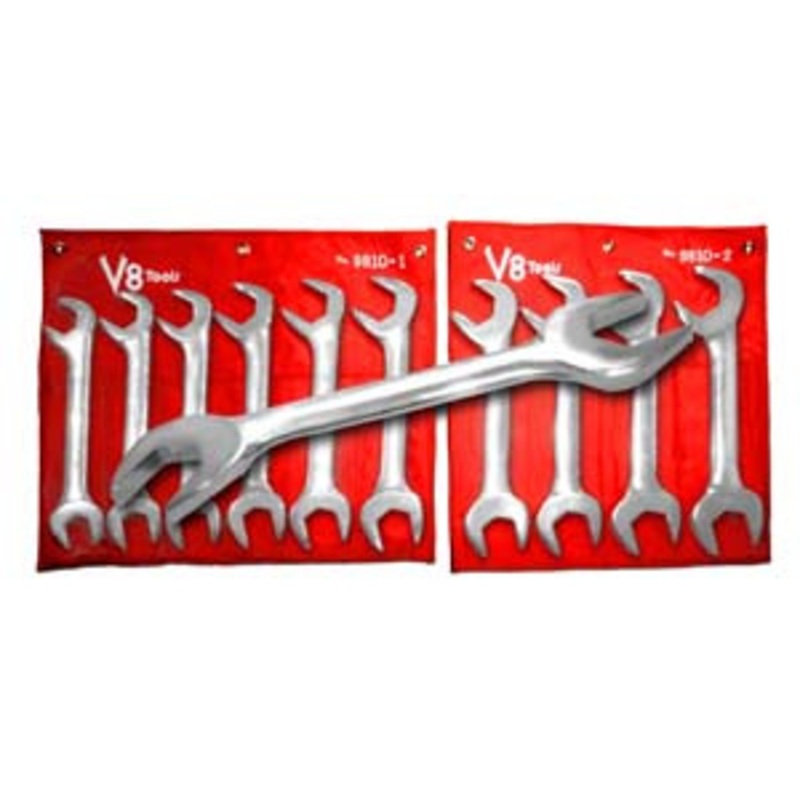 V8 Tools 10 Piece SAE Jumbo Angle Combo Wrench Set – VT9810