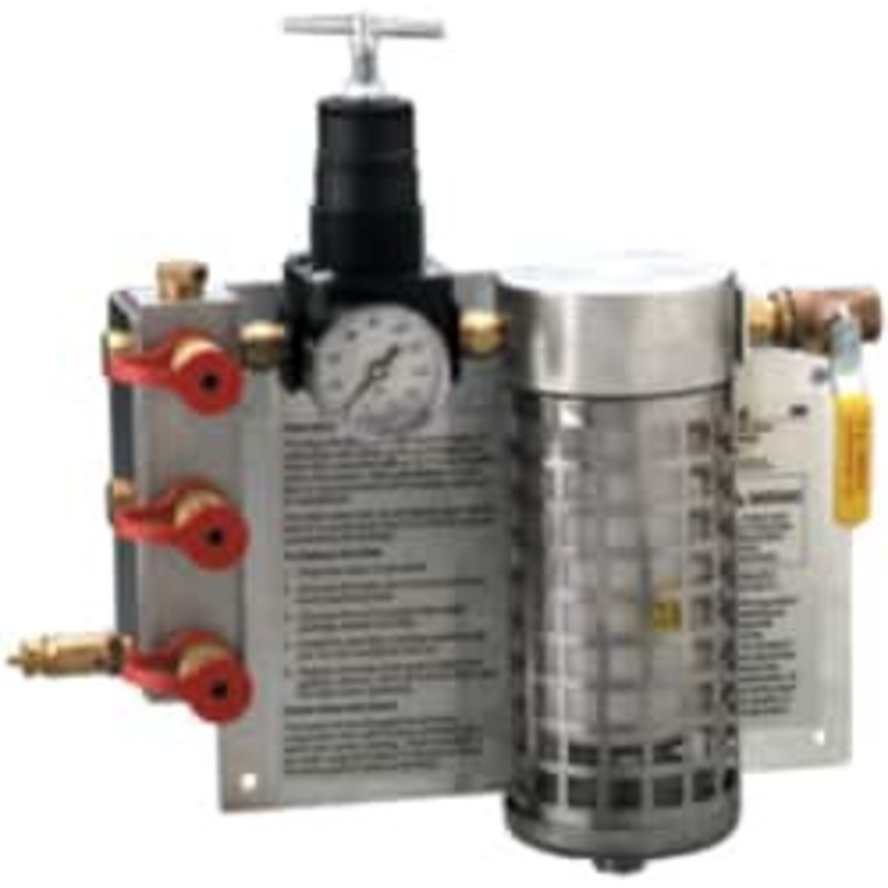 3M 50 CFM Panel Mount SAR Filter & Regulator Panel 3 Respirator Outlets 7000005415 – 06418826