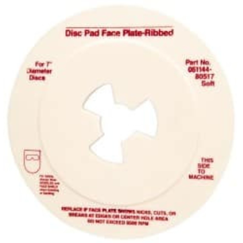 3M Abrasive Disc Face Plate 8,500 RPM 80517 – 01866458