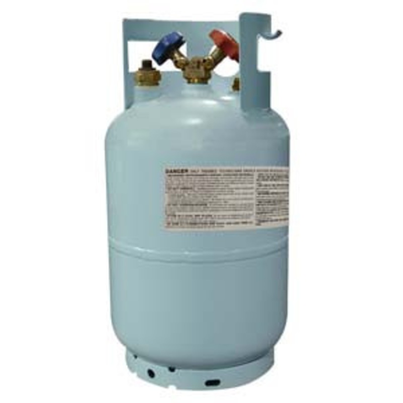 Mastercool 30 Lbs R134A Recovery Tank with Float Turn Off Switch – ML67010