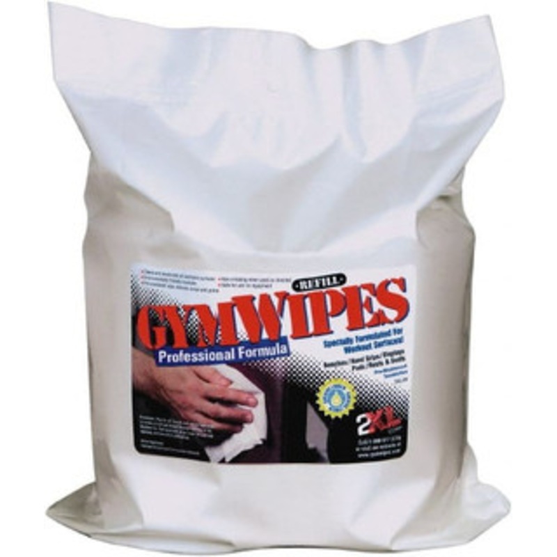2XL Corporation Pre-Moistened Sanitizing Wipes Center Pull, 8 x 8 Sheet Size, White 2XL-38 – 92688159