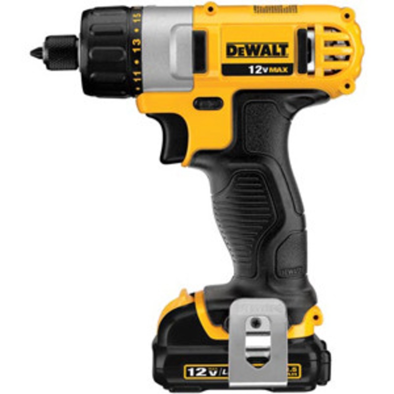 DeWALT 12V Lithium Ion Screwdriver Kit – DWDCF610S2