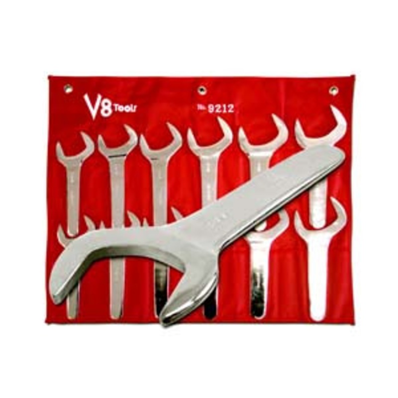 V8 Tools 12 Piece Jumbo Service Wrench Set 1-11/16 to 2-5/8 – VT9212