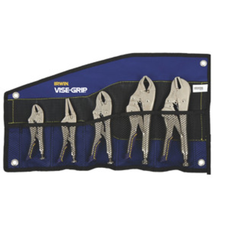 IRWIN 5 Piece Fast Release Locking Pliers Set – VGIRHT82593