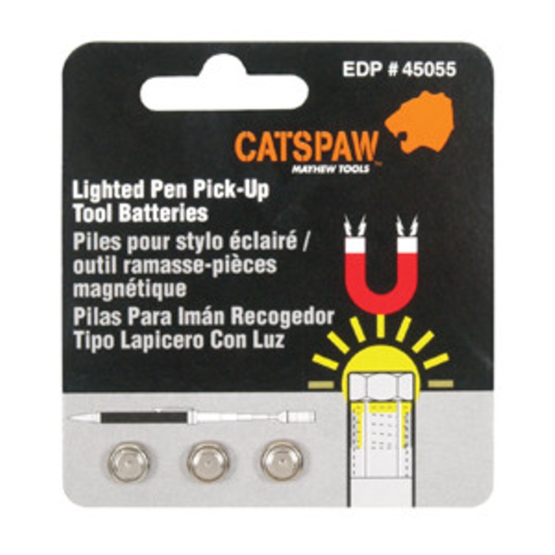 Mayhew Cats Paw Battery Pack For Lighted Pen Pick Up Tool 45045 – MH45055