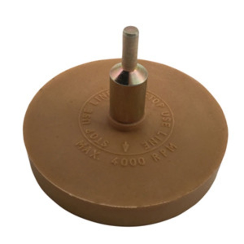 CTA Manufacturing Corp. 3.5 Eraser Wheel w/ Arbor Adapter – CM1010