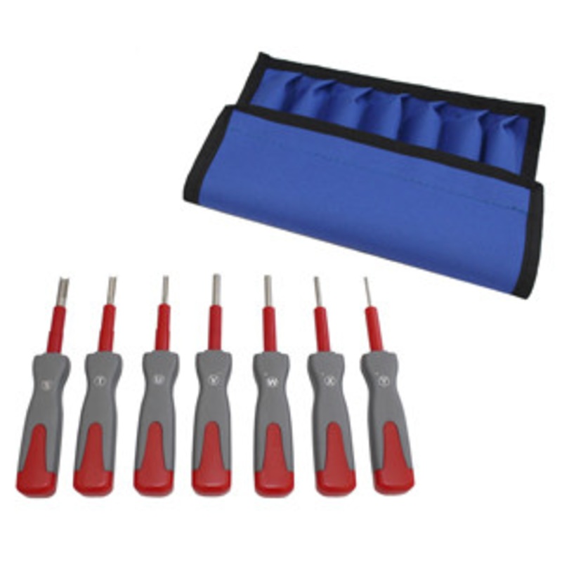 CTA Manufacturing Corp. 7 Pc. Deutsch Terminal Tool Kit – CM2246