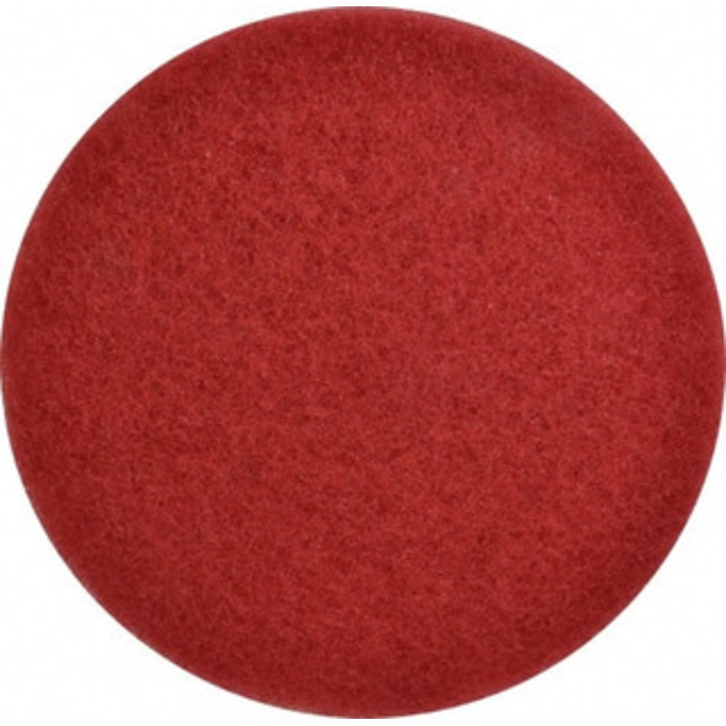 3M Spray Buffing Pad 13 Machine, Red Pad, Polyester 7000000677 – 01037456
