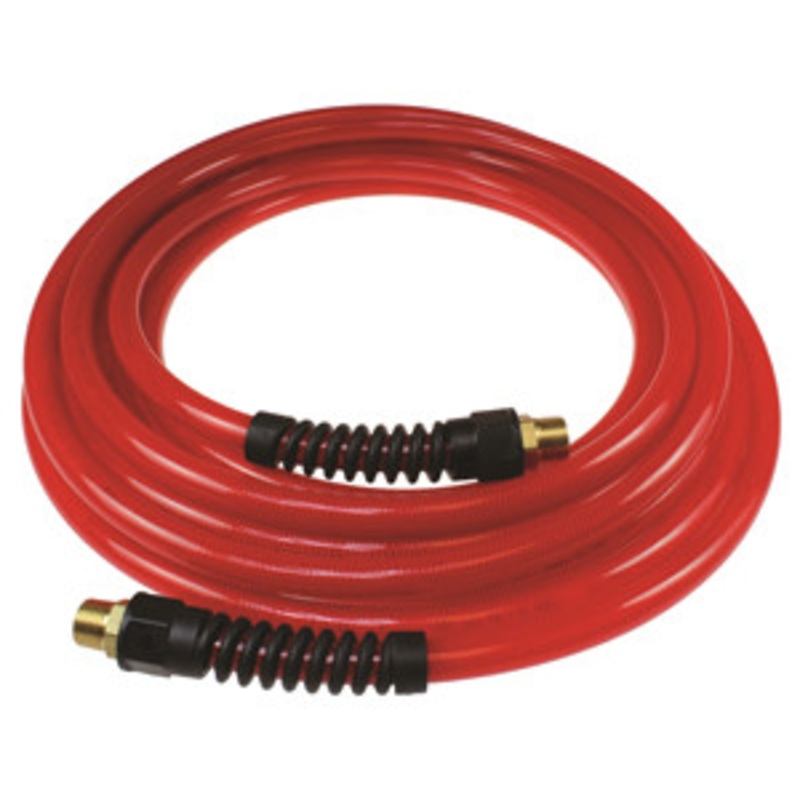 Coilhose Pneumatics 25 ft. Red Flexeel Hose 1/4 MPT x 3/8ID – CHPFE60254TR