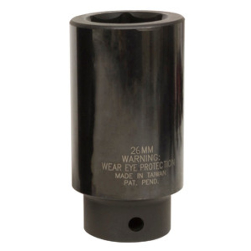 Lisle 26mm Over Torque Impact Socket 1/2 Drive – LS77130