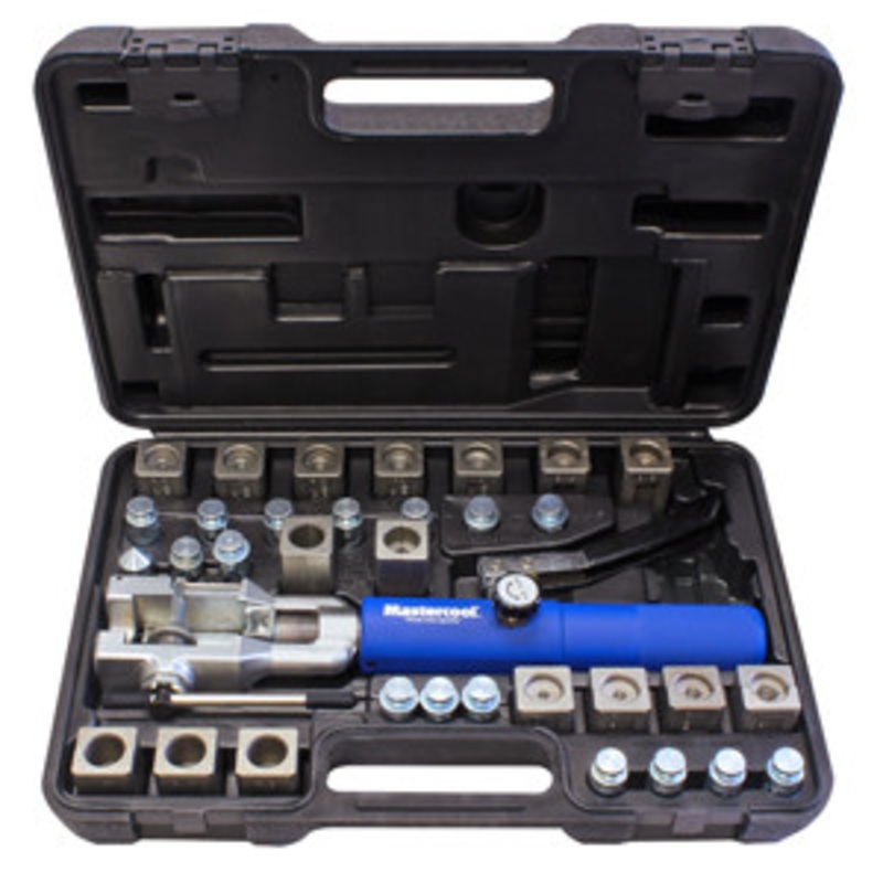 Mastercool Master Hydraulic Flaring Tool Set with Jiffy Tite Fitting – ML72485