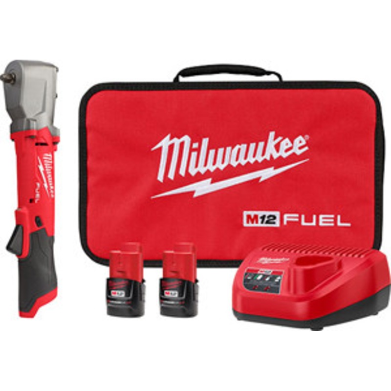 Milwaukee M12 Impact Ratchet 3/8 Drive Kit – MWK2564-22