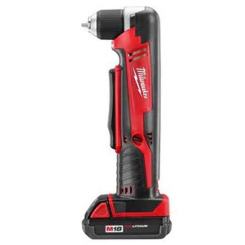 Milwaukee M18 Cordless Li-Ion Right Angle Drill Kit – MWK2615-21CT