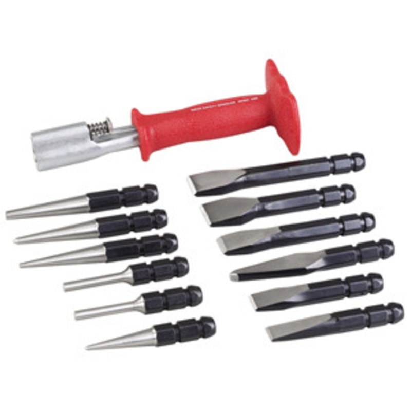 OTC 13PC Interchangeable Punch & Chisel Set – OT4605