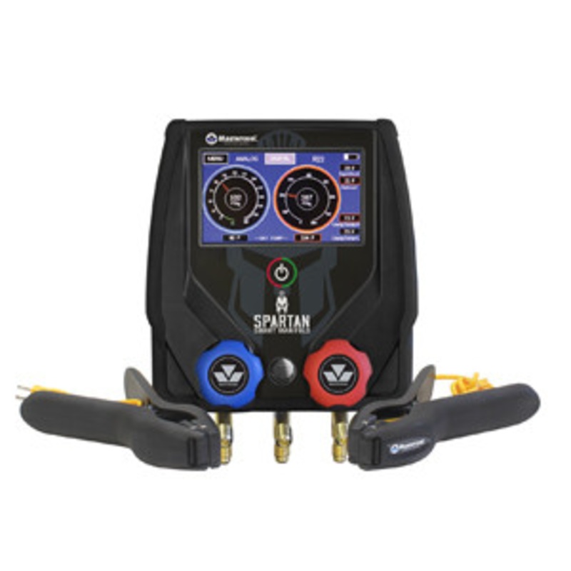 Mastercool Spartan Bluetooth 2 Way Digital 2 Clamp Manifold – ML99923-BT-2