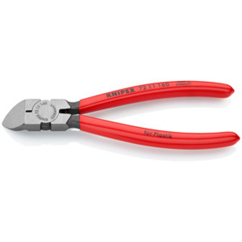 Knipex 6-1/4Diagonal Flush Cutters for Plastics-45 Angle – KX7211160