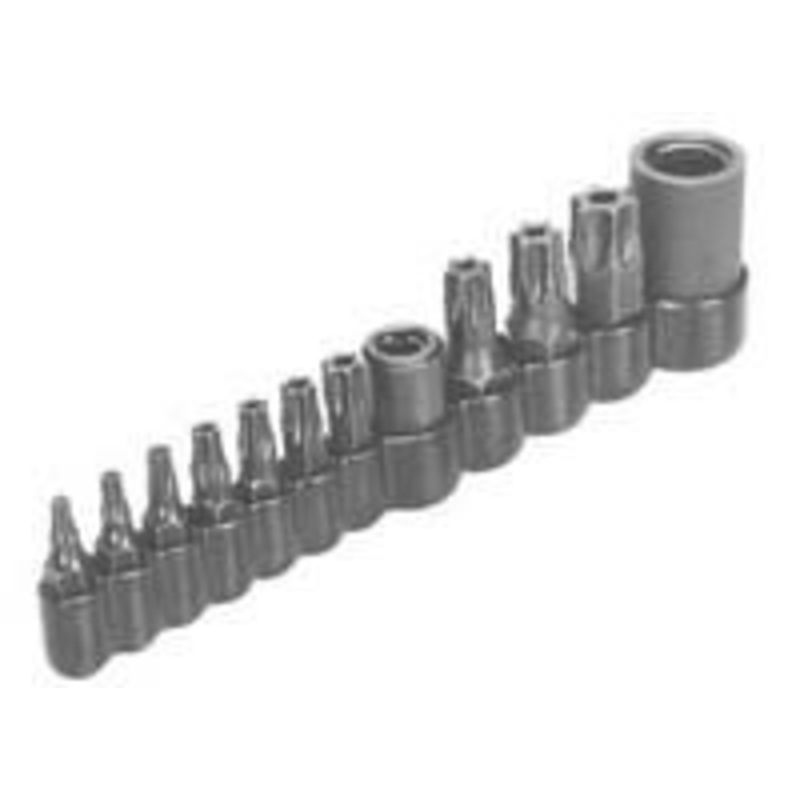 Lisle MASTER TAMPER RESIS TORX BIT SET T10-T55 – LS26530