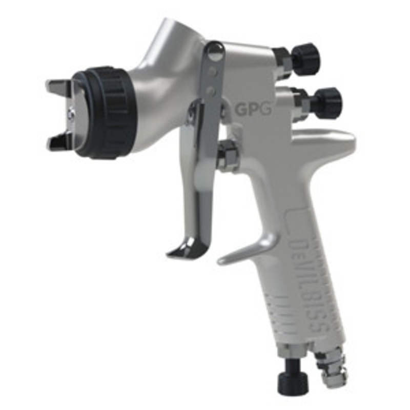 DeVilbiss GPG Gravity HVLP PR Cap 1.4 1.6 HE Spray Gun Kit with – DV905026