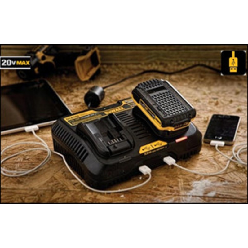 DeWALT 12/20V Max Dual Charger – DWDCB102