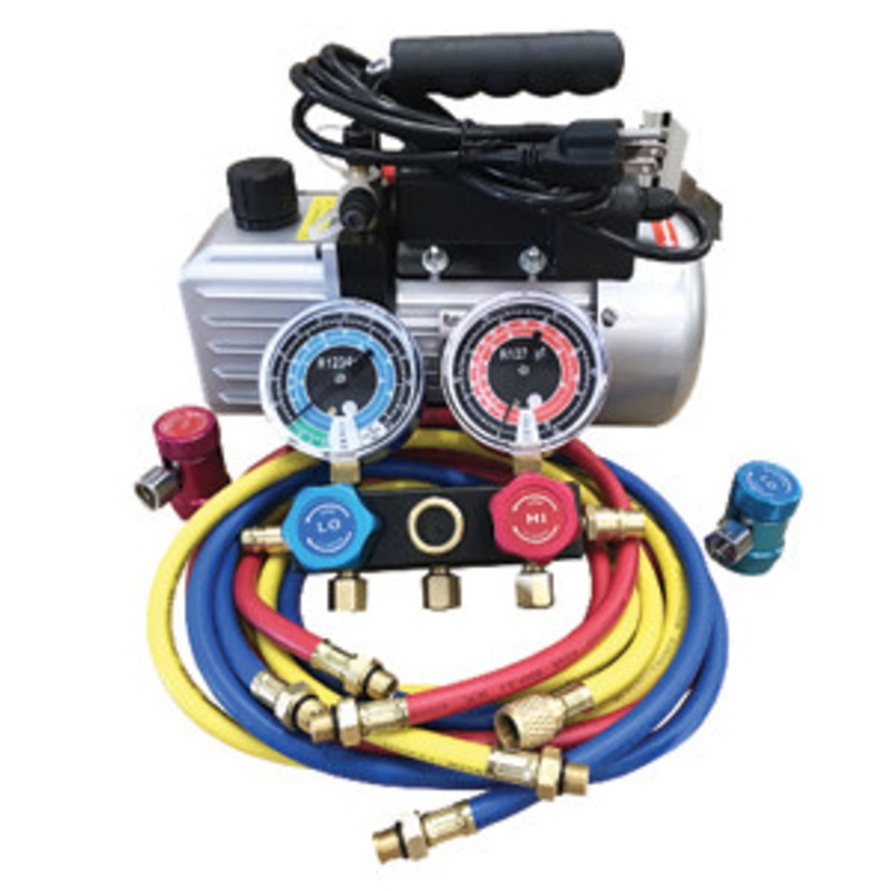 FJC Inc. R1234YF Vacuum Pump & Gauge Set – FJ9281YF