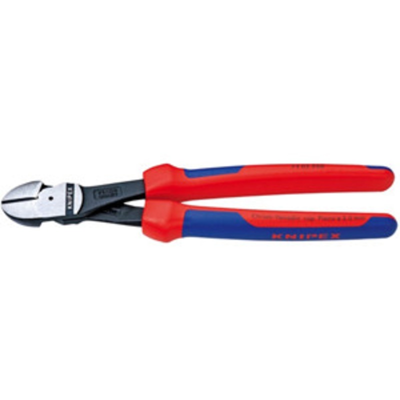 Knipex 10 High Leverage Straight Diagonal Cutter Comfort Grip – KX7402250