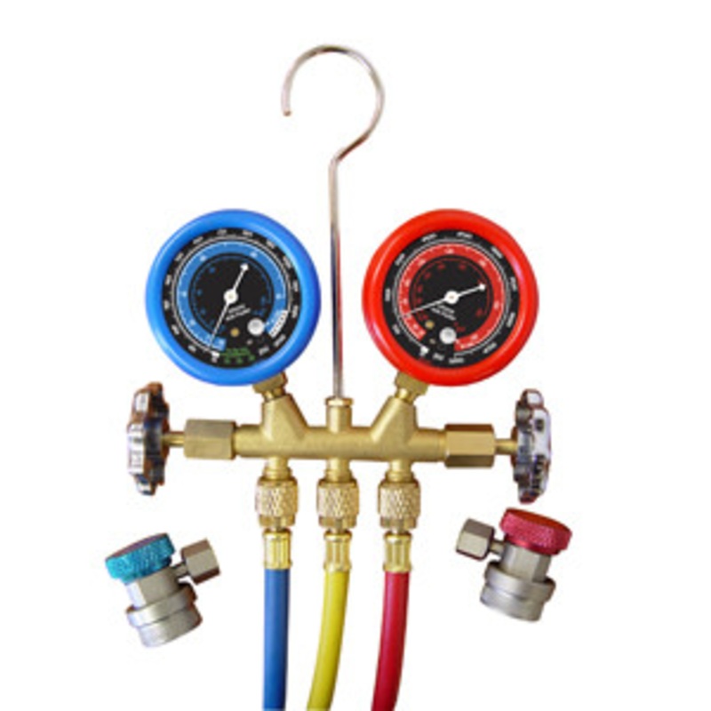 Mastercool R134a Brass 60 Gauge Set – MLC284660-CL
