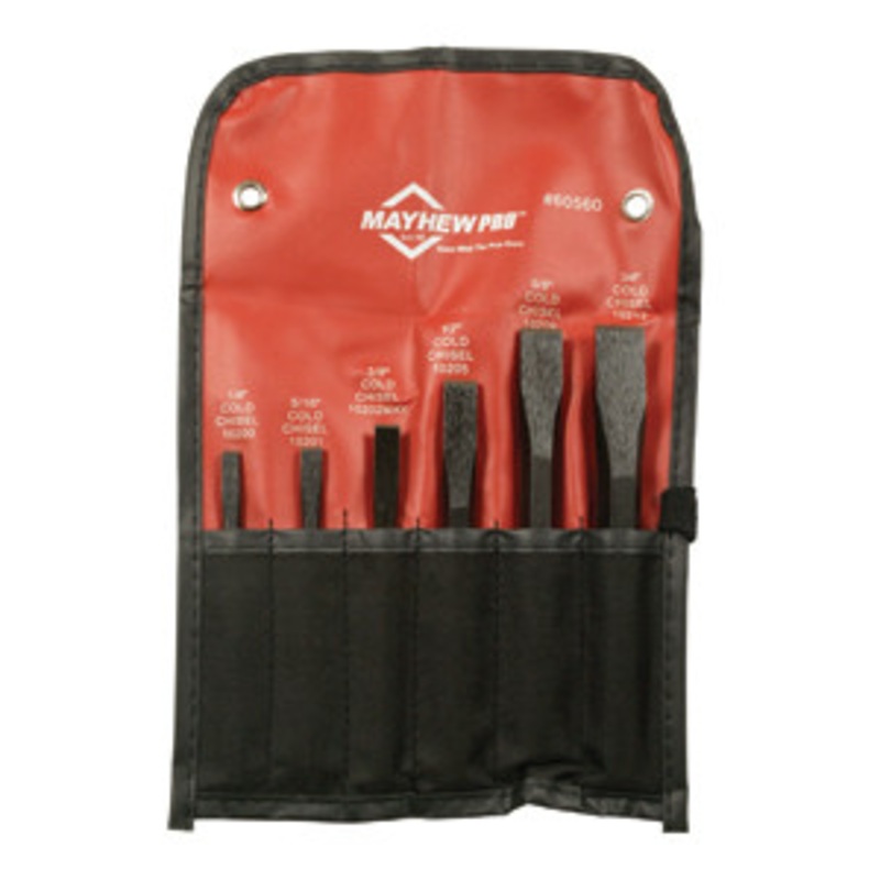 Mayhew 6 Pc. Cold Chisel Set – MH60560