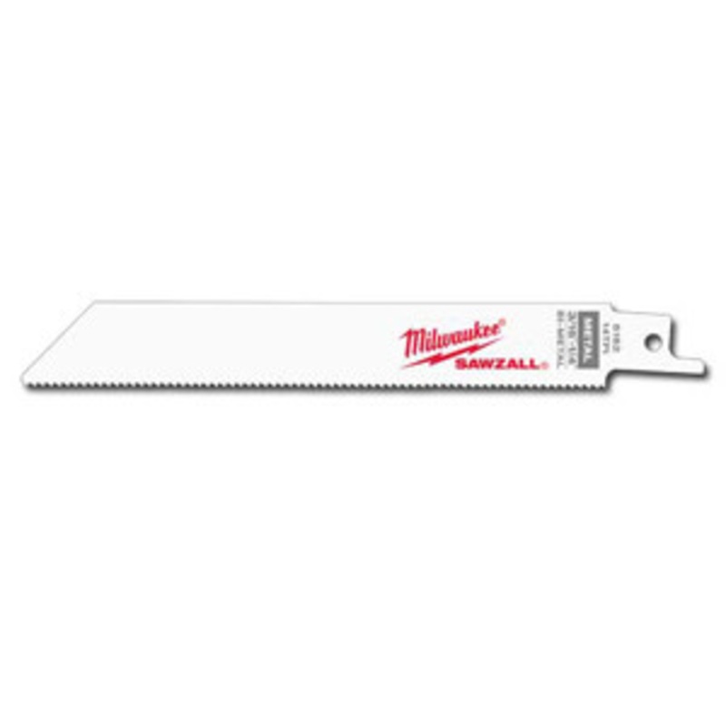 Milwaukee 14 TPI 6 (5 Pk) Super Sawzall Blade – MWK48-00-5182