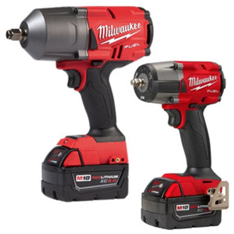 Milwaukee M18 High Torque 1/2 and 3/8 Impact Kits – MWK2988-22