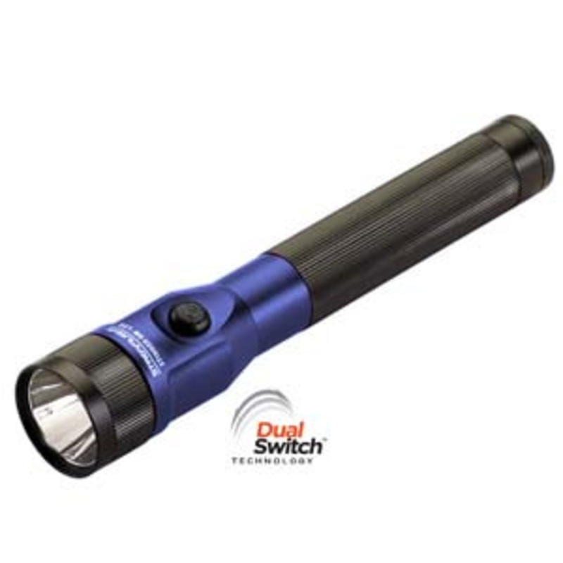 Streamlight Blue LED DS Stinger with Battery Less Charger – SG75615