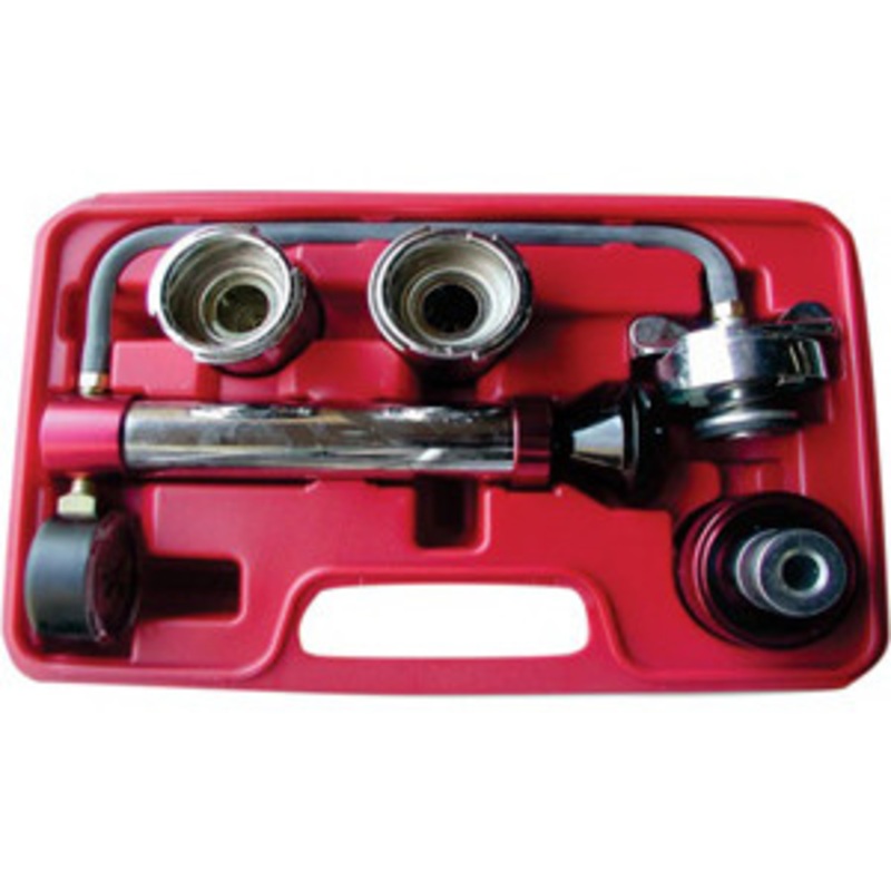 CTA Manufacturing Corp. Radiator Pressure Tester kit with 3 Adapters – CM7050