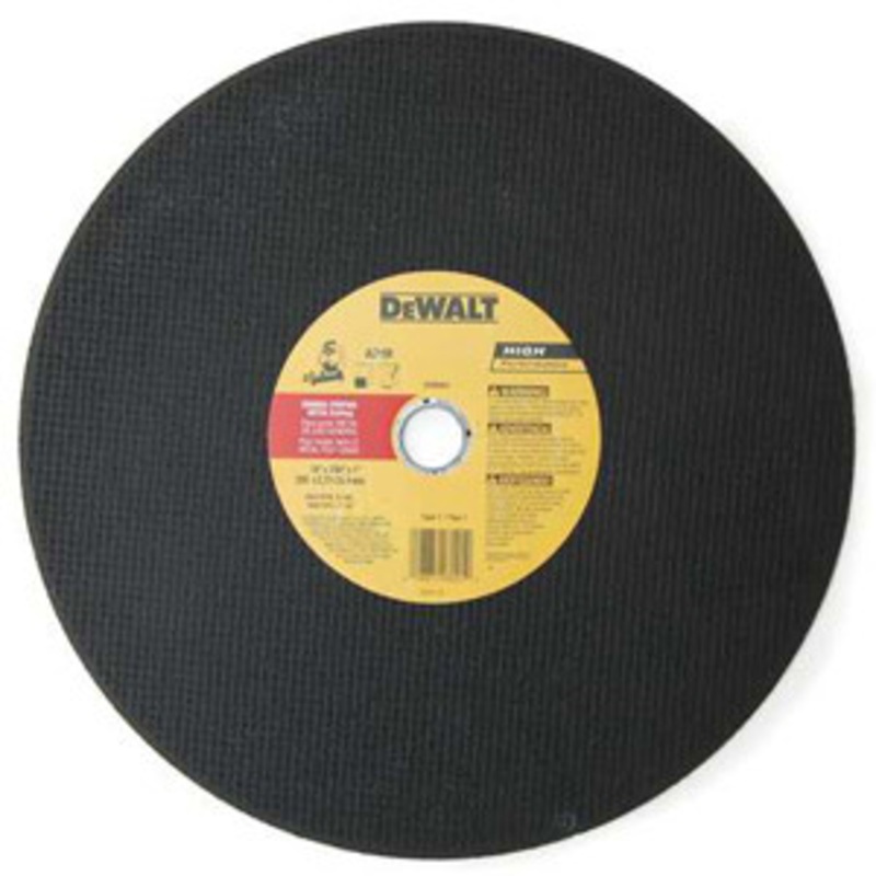 DeWALT Type 1 Metal Cutting Chop Saw Wheel 14×7/64×1 – DW8001