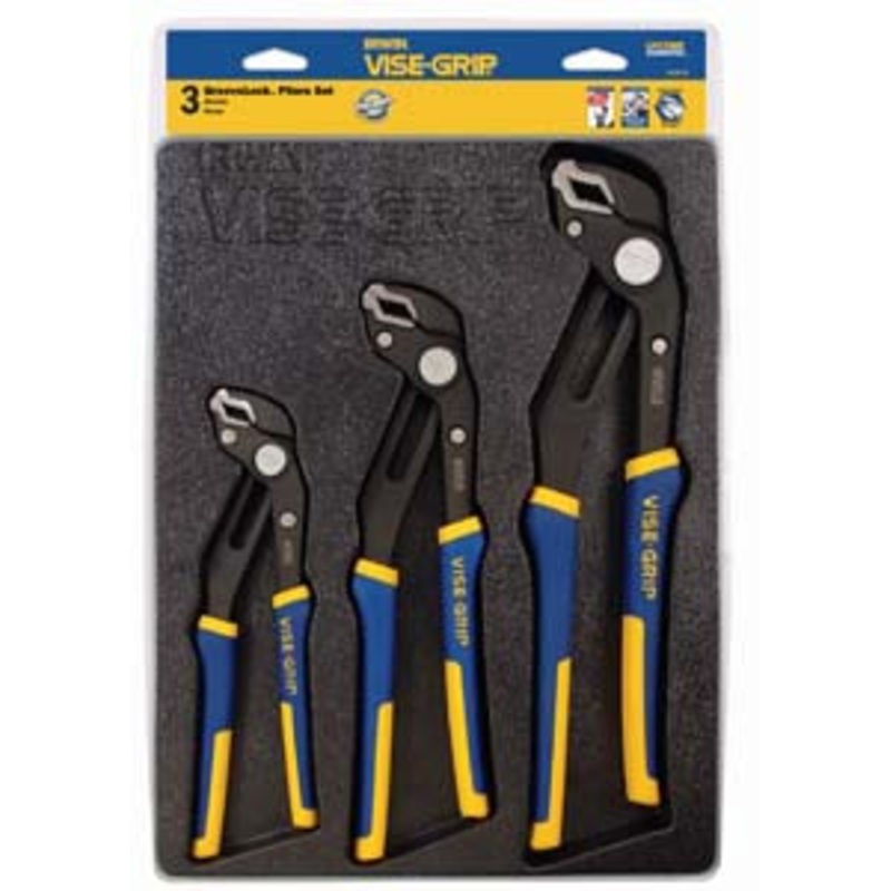 IRWIN 3 Piece Groove-Lock Pliers Set – VG2078710