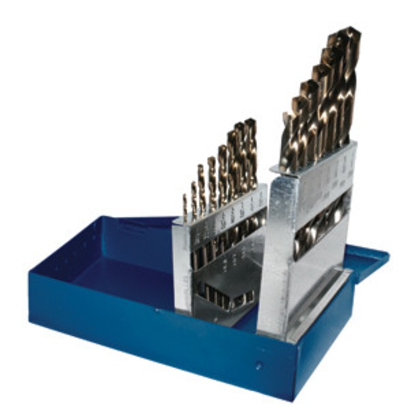 Century Drill & Tool 15 Piece Prograde Cobalt Drill Index Sets – CY26115