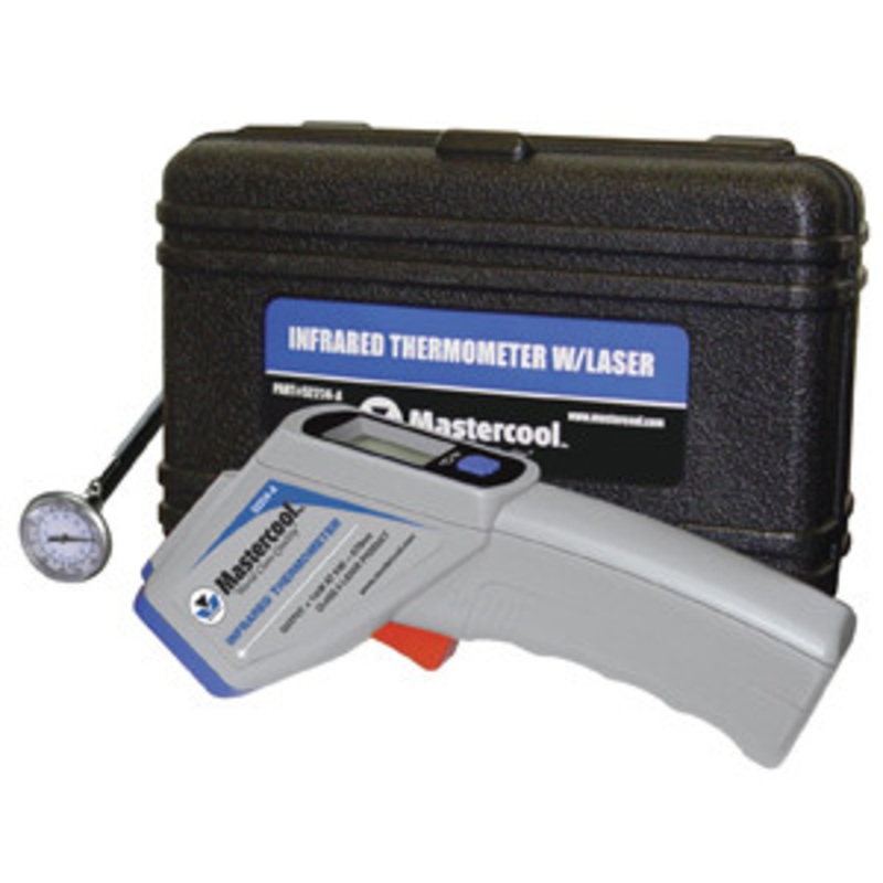 Mastercool Infra Red Temp Gun with Pocket Thermometer – ML52224ASP