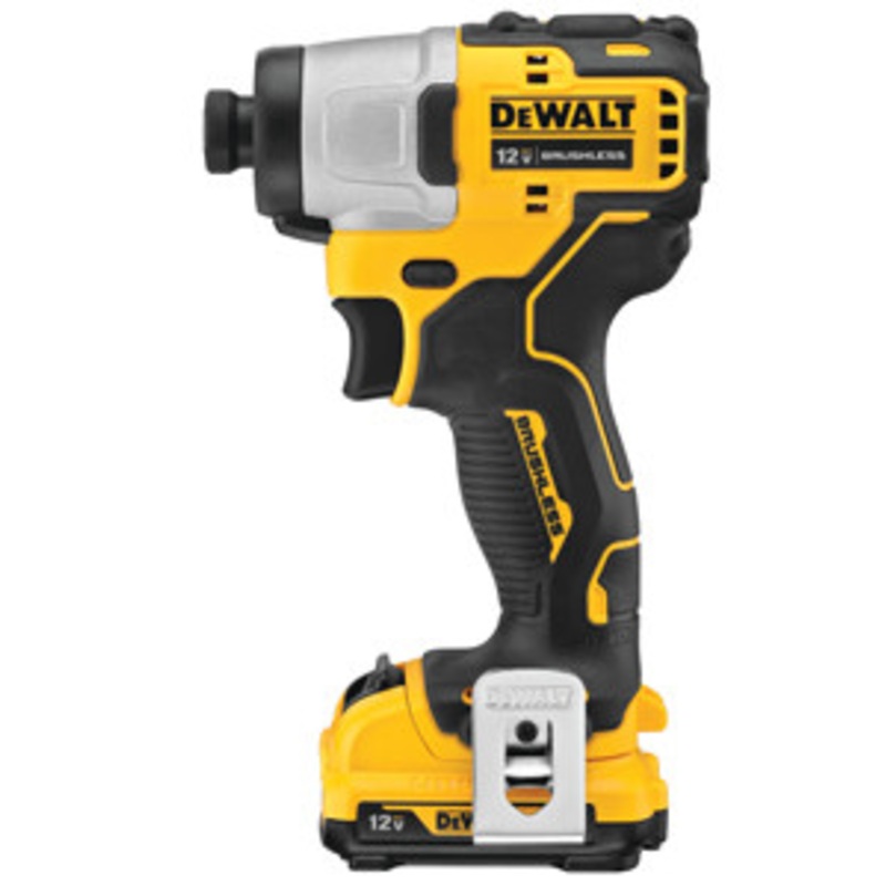 DeWALT 12V MAX XTREME 1/4 Hex Impact Driver Kit – DWDCF801F2