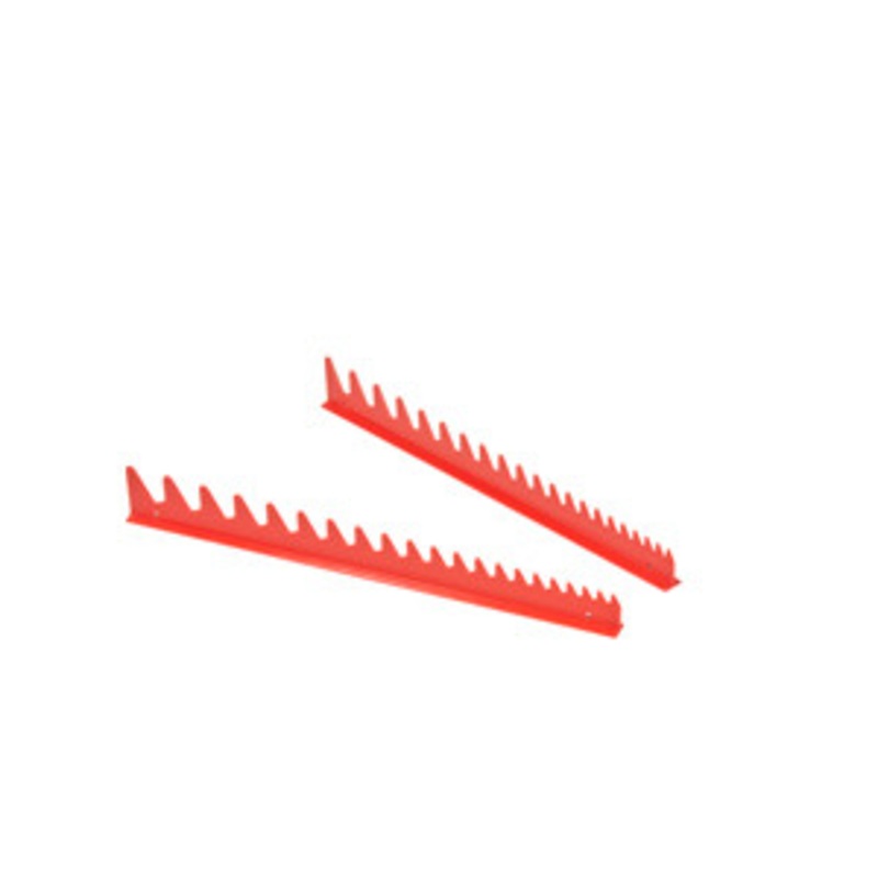 Ernst Manufacturing 20 Tool Wrench Rail Set with Tape Backing – ERN6012T-RED
