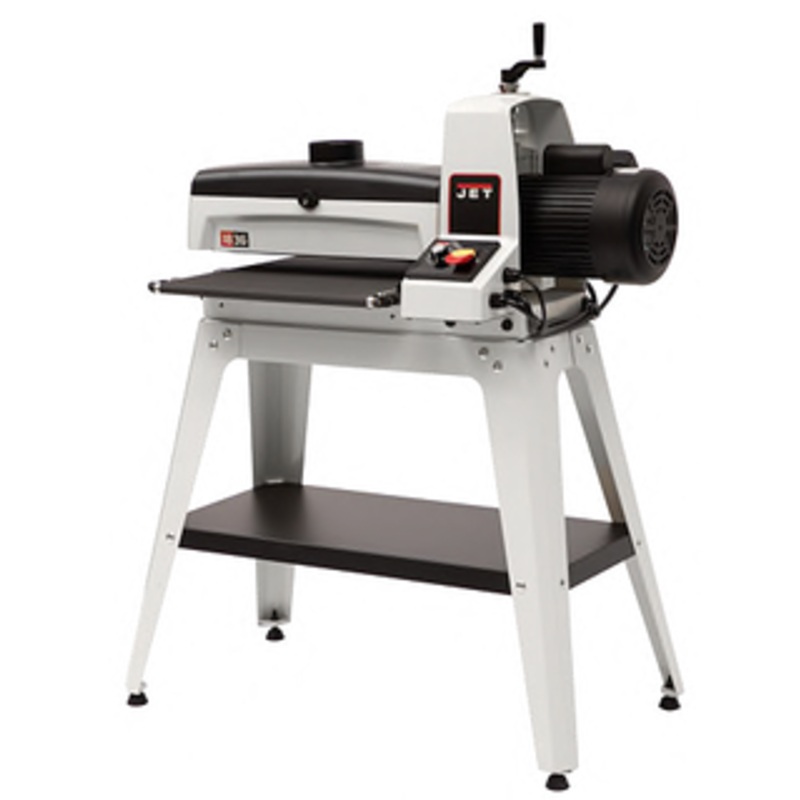 JET Drum Sanders with Open Stand