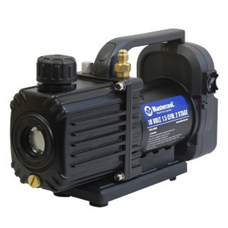 Mastercool 18 VOLT CORDLESS 1.5 CFM 2 STAGE VACUUM PUMP 5 AMP – ML90058-AUT-5A