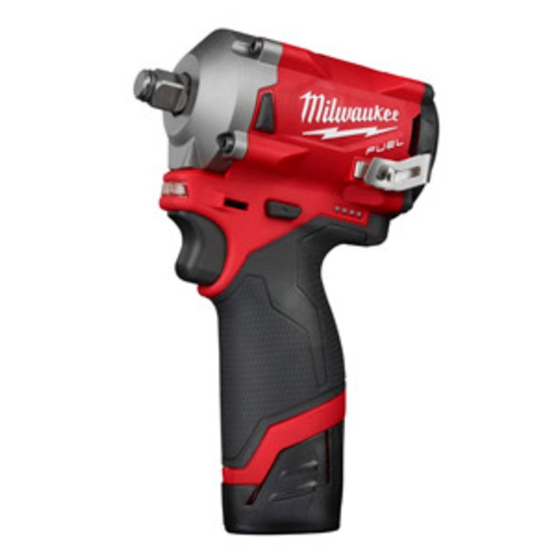 Milwaukee M12 Fuel Stubby 1/2 Impact Wrench Kit – MWK2555-22
