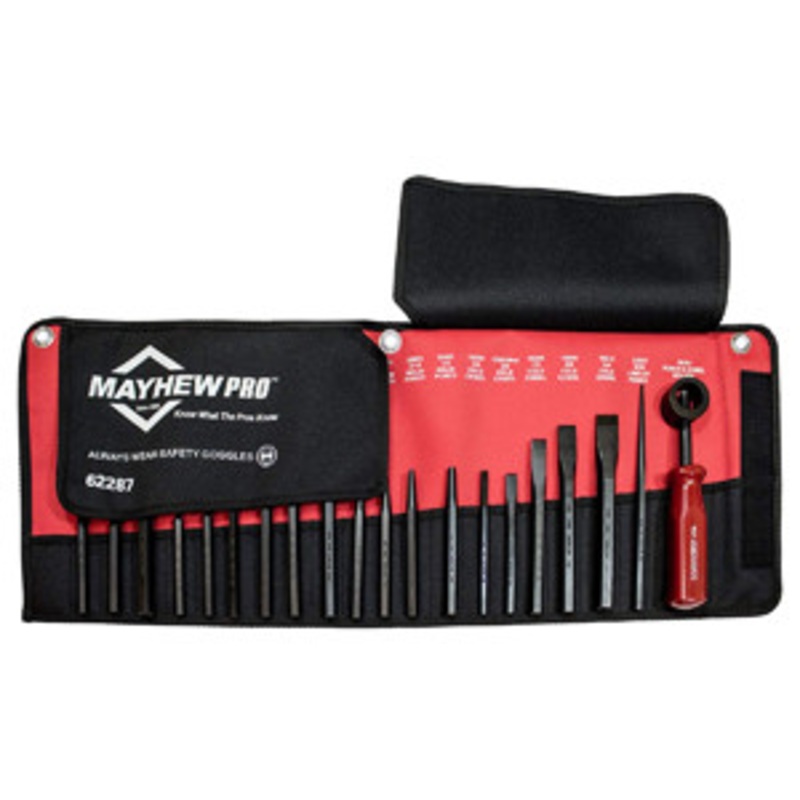 Mayhew 20 Piece Pro Series Punch and Chisel Set – MH62287