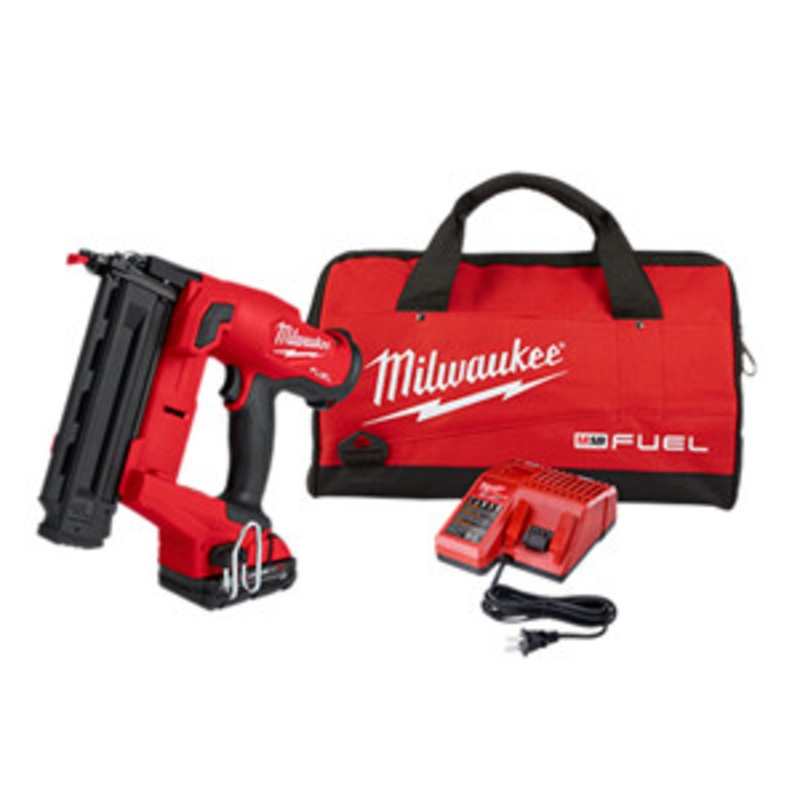 Milwaukee M18 18 Gauge Brad Nailer Kit – MWK2746-21CT