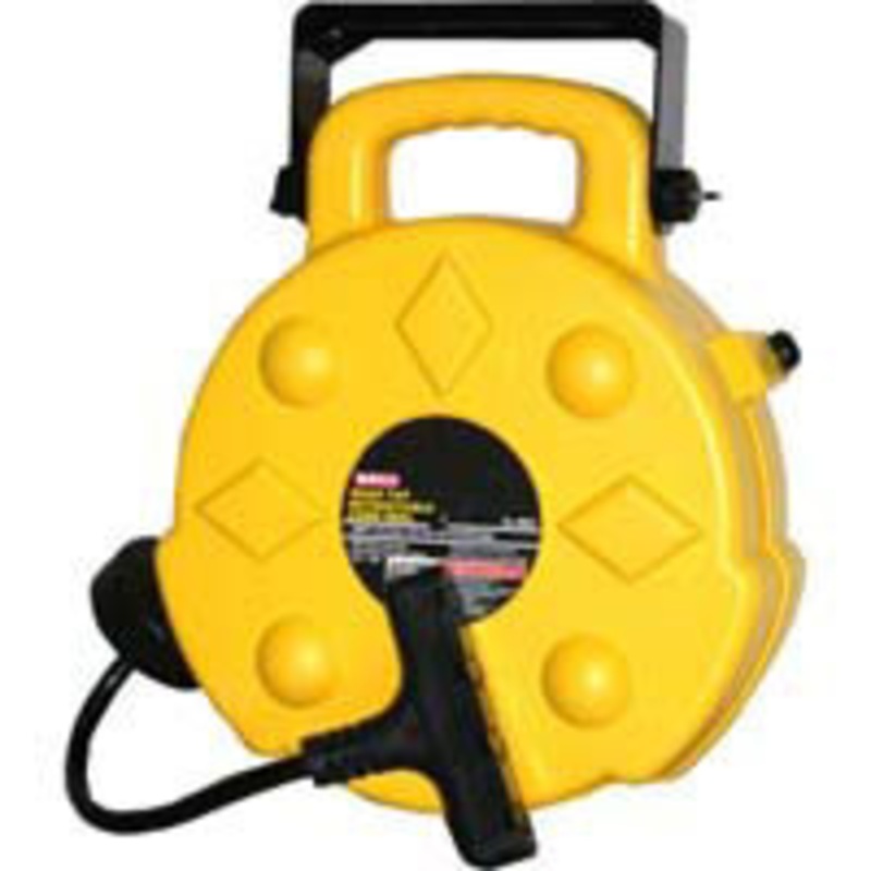 Bayco 50 ft. Pro Grade Retractable Extension Cord Reel – BY8904