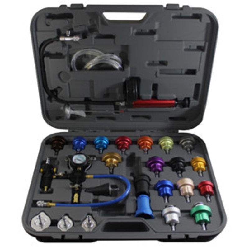Mastercool Master Radiator Pressure System Kit And Vacuum System – ML43301