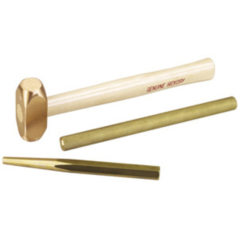 OTC 3PC Brass Hammer and Punch Set – OT4606
