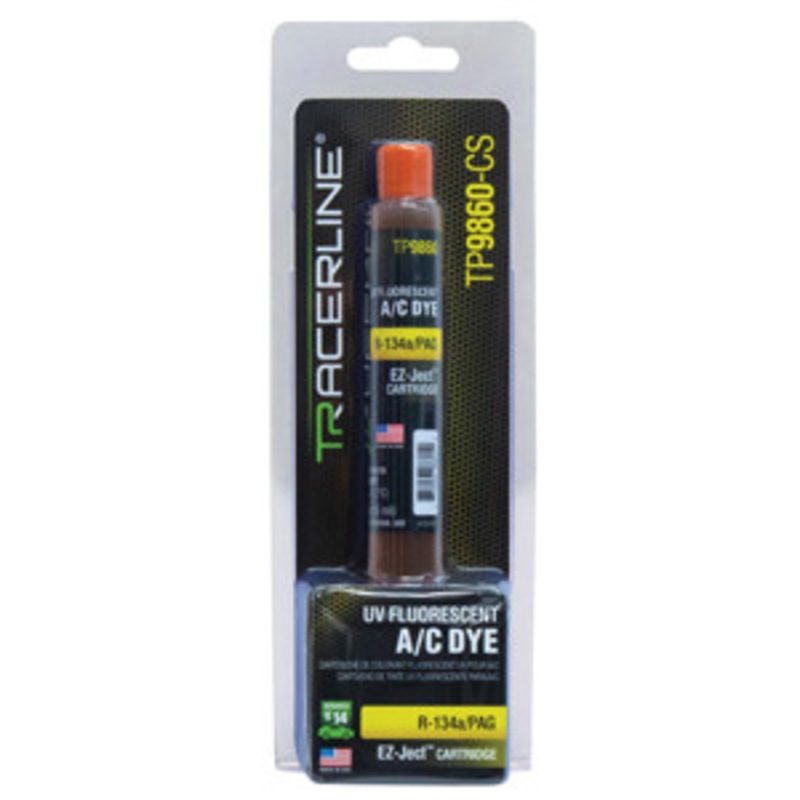 Tracer Products R-134A/Pag EZ-Ject A/C Dye Cartridge – FUTP9860-CS
