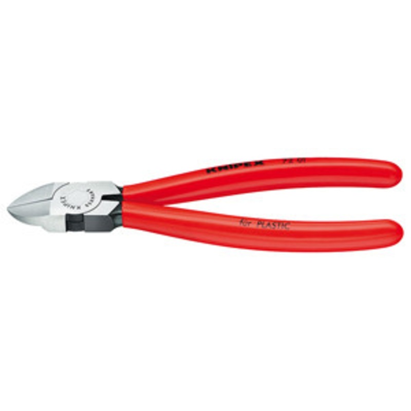 Knipex 5-1/2 Diagonal Flush Cutters for Plastic – KX7201140